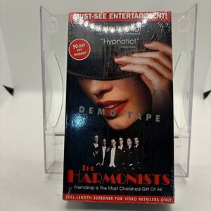 The Harmonists VHS‎ Demo Tape Full Length Screener Promotional Movie RARE